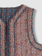 Chaleco Acolchado Reversible Granate
