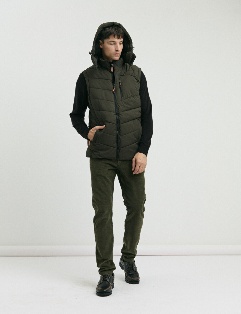 300414 CHALECO HARRY Verde