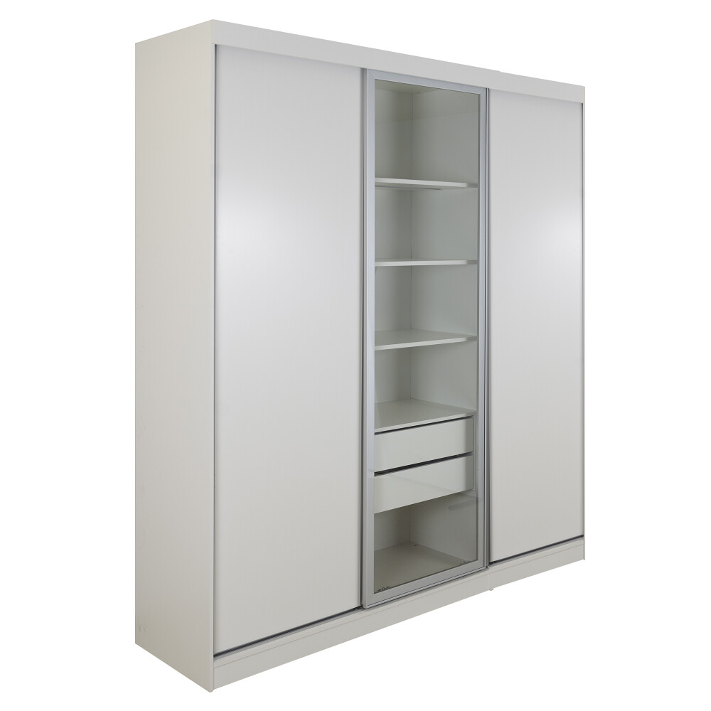 PLACARD 3 PUERTAS MDF BLANCO NEW YORK