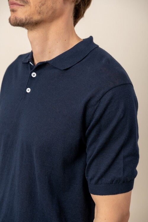 Remera lino Cuck Azul