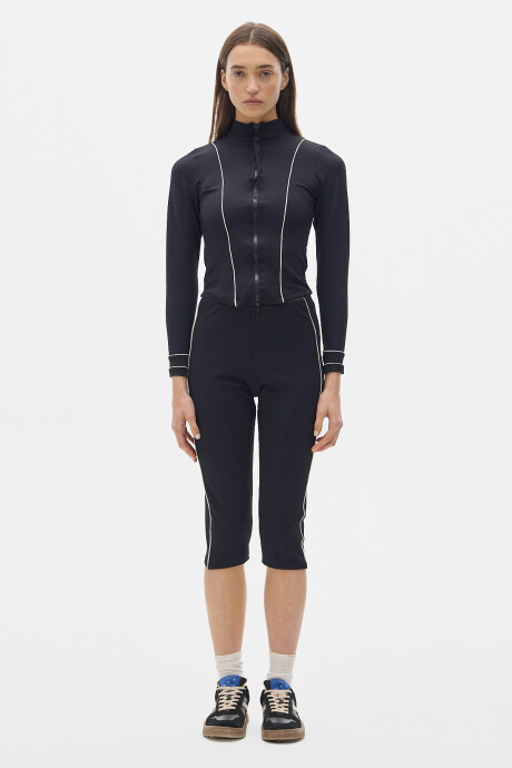 Calza Capri Black