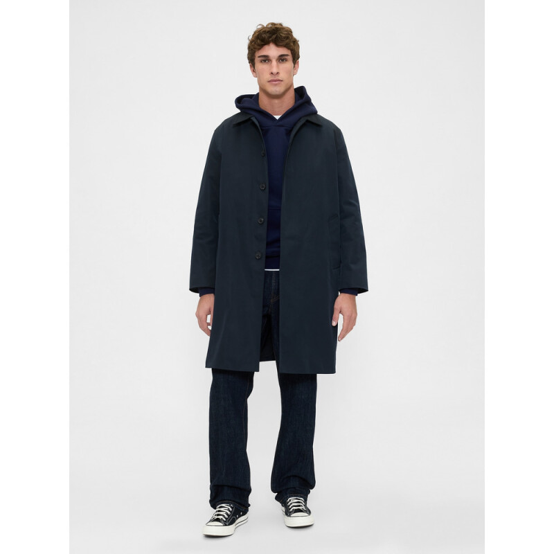 NEW MAC COAT NEW CLASSIC NAVY 2