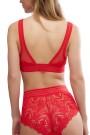 Bralette Moonlit Rojo