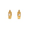 Caravanas Cartier aros de oro - Oro bajo - Sin piedra - CA8269 sinpiedra