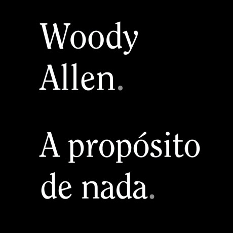 A PROPÓSITO DE NADA A PROPÓSITO DE NADA