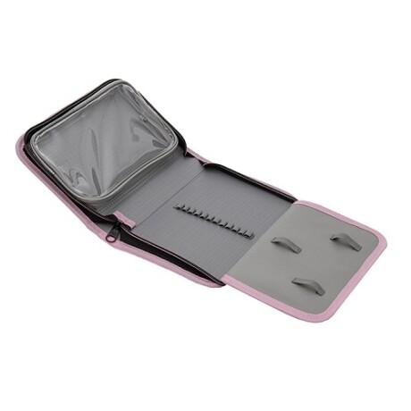 Cartuchera Filgo Starpak Futbol Negra y Rosada