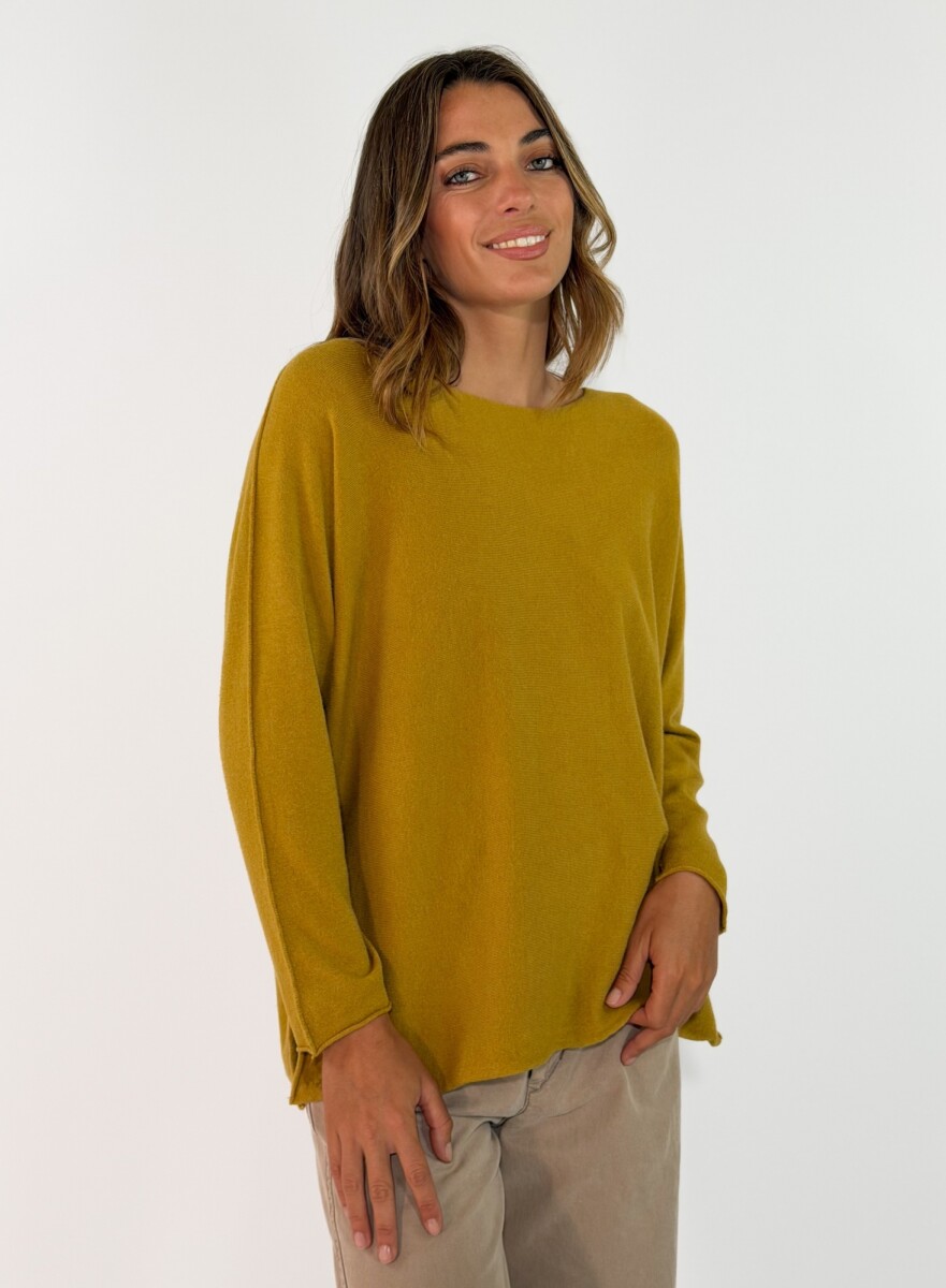 SWEATER SILVESTRA - MOSTAZA 