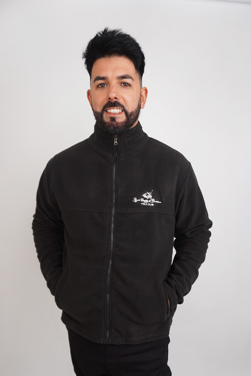 Campera Polar - Negro 