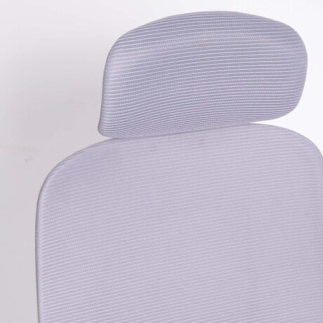 SILLA DE OFICINA MALLA BLANCO DAMASCO