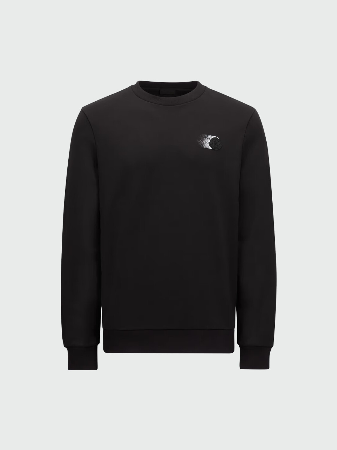 Moncler - Sudadera de cuello redondo Negro