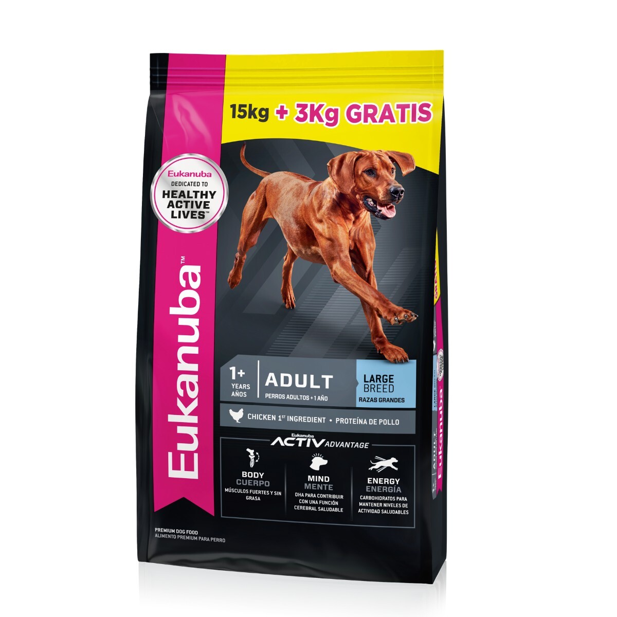 EUKANUBA ADULT LARGE B 18 KG 