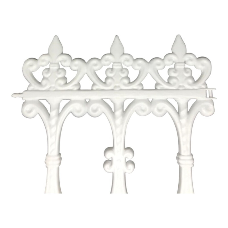 Cerco Plástico Colonial Blanco Cerco Plástico Colonial Blanco