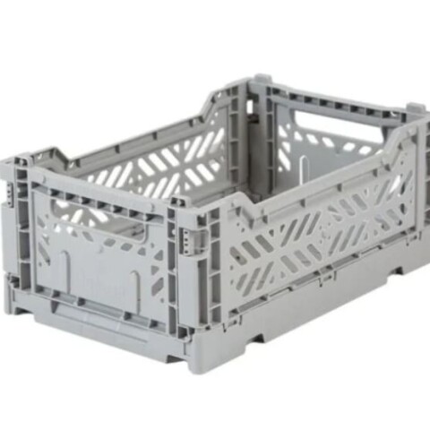 Caja organizadora plegable y apilable Chica Gray