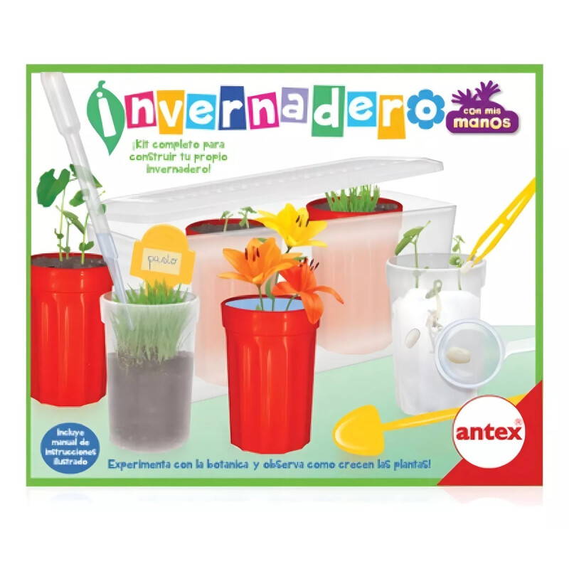 Invernadero Juego Botánica Juguete Didáctico Antex Invernadero Juego Botánica Juguete Didáctico Antex