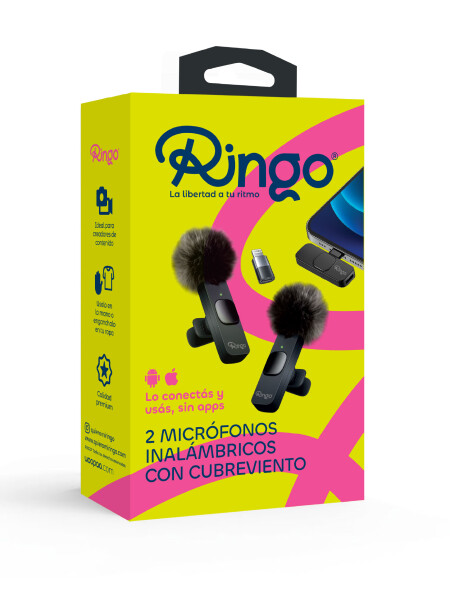 Micrófonos inalámbricos Ringo Micrófonos inalámbricos Ringo