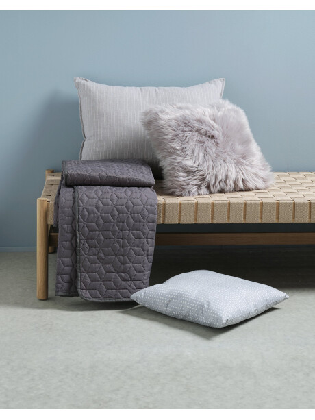 Colcha ROSENTRE 160x220 gris Colcha ROSENTRE 160x220 gris