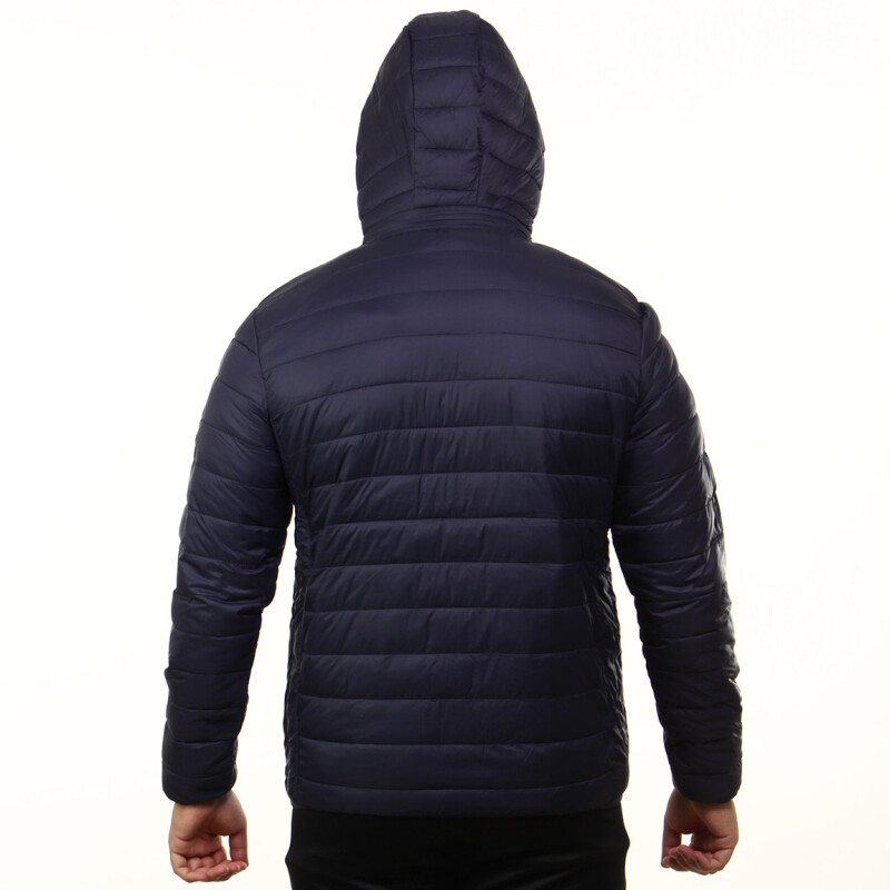 Diadora Campera Inflada Deportiva Hombre C/Capucha - Marino Marino