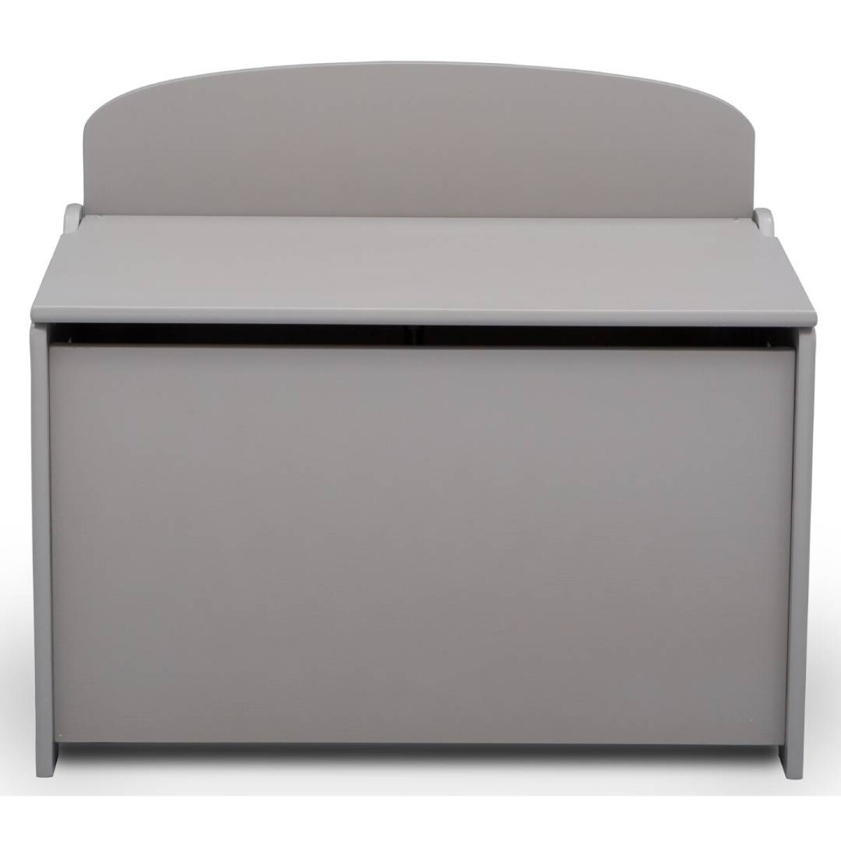Baúl de juguetes liso Wisly - Gris 
