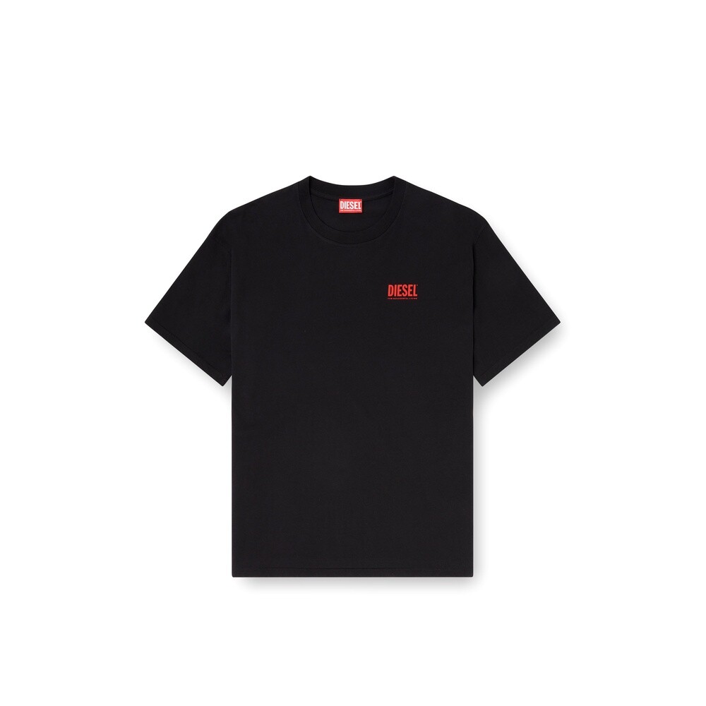 Polos Urbano Para Hombre T-Boxt-Bisk T-Shirt Negro