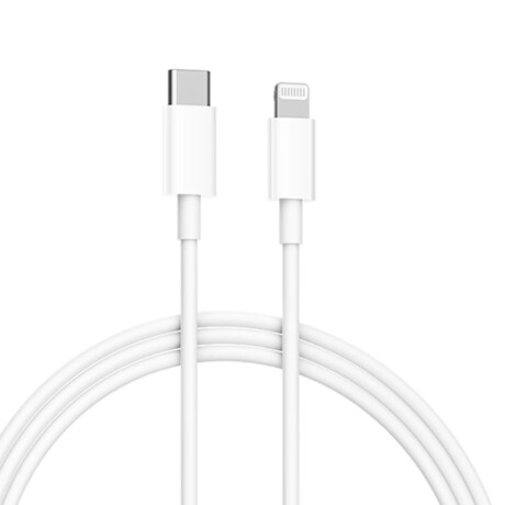 Cable Xiaomi Mi Tipo-C a Lightning 1m Blanco