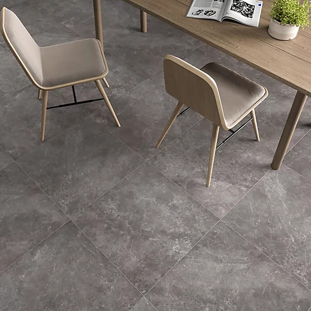 PORCELANATO GS-D8777 MOONSTONE ANTHRACITE "A" 60X60 CM Porcelanato Gs-d8777 Moonstone Anthracite "a" 60x60 Cm