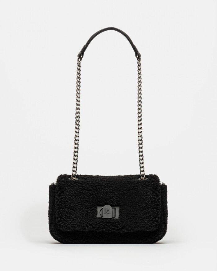 Bandolera Connie En Efecto Cuero Oveja Negro