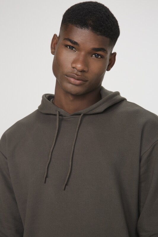 BLUSAO MASC GRIS OSCURO