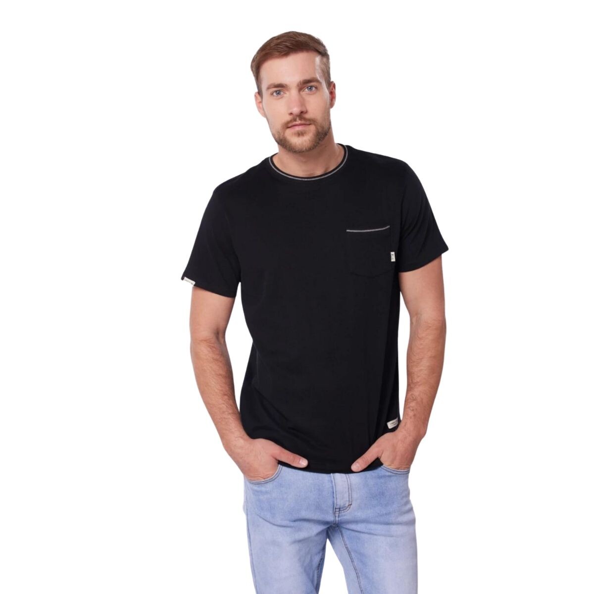 REMERA S-XXXL - NEGRO 