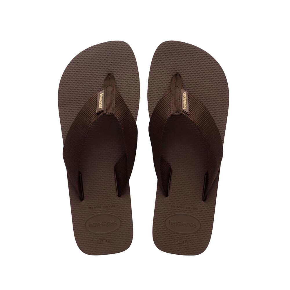 Sandalias Havaianas Urban Basic Mat FC Hombre Marron Oscuro/Marron Oscuro