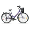 Bicicleta Baccio R.28 Dama Liberty 700 6v Urbana Violeta