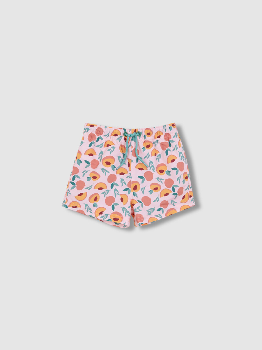 Bañador Estampado Gris
