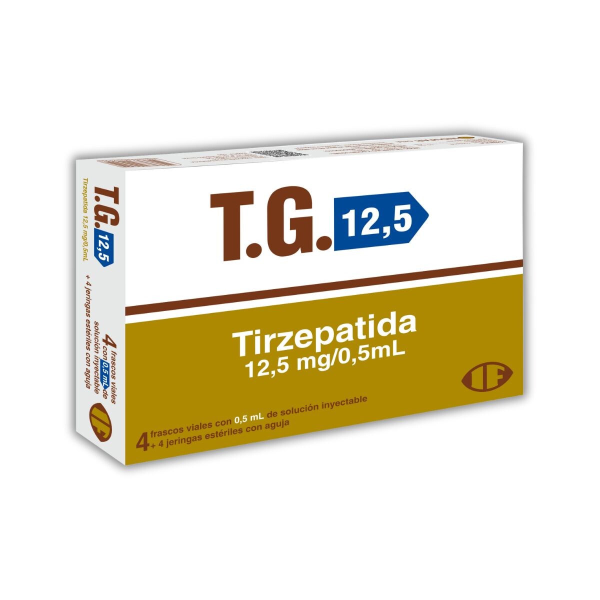 T.G 12,5 MG/0,5ML + JERINGAS CJ X 4 VIAL 