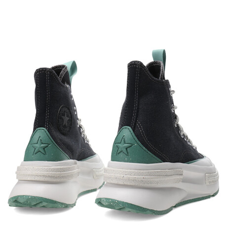 Championes de Mujer Converse Run Star Legacy CX Negro - Verde Agua