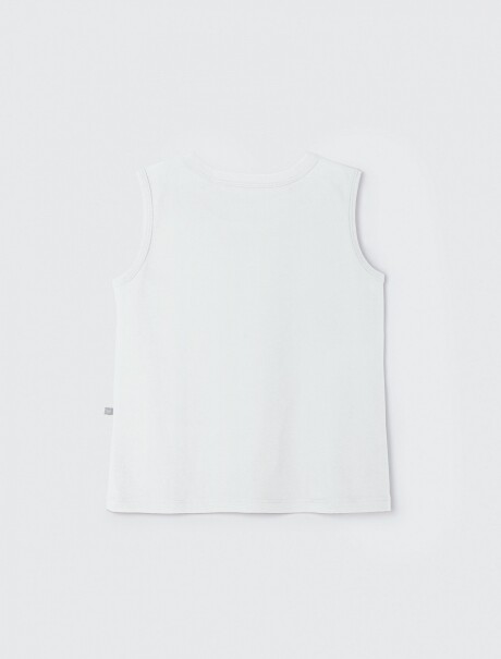 CONJUNTO INFANTIL CON ESTAMPA BLANCO