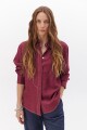 CAMISA VERTICE BURDEOS