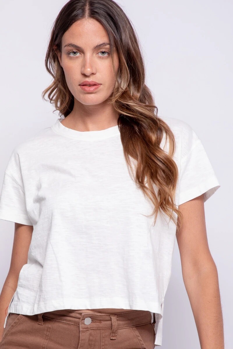 T-SHIRT D.CASSIN BANGALORE - BLANCO 