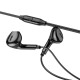 Auriculares Cableado Manos Libres Plug Jack Micrófono Color Negro