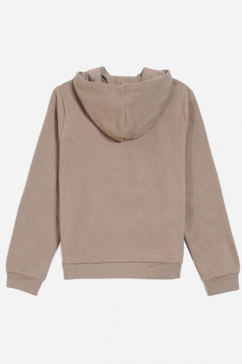 Hoodie colores cremas CHOCOLATE