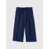 LINEN TIE WAIST PULL ON PANT DARK INDIGO