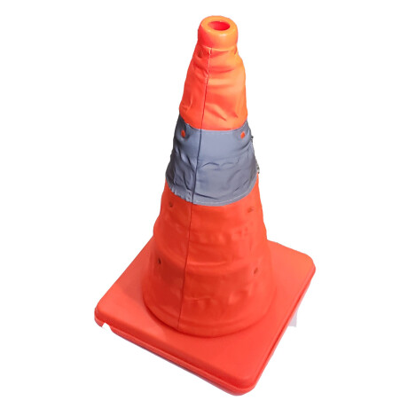 SEÑALIZACION - CONO REFLECTIVO RETRACTIL 45CM - SEÑALIZACION - CONO REFLECTIVO RETRACTIL 45CM -