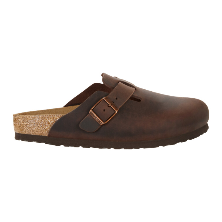 Zueco Boston Oiled Leather SFB - Regular Marron