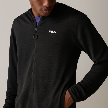 CAMPERA HOMBRE TRAINING FILA FLOW SPORT NEGRO