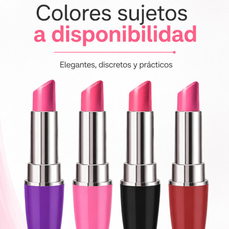 Bala Vibradora Con Forma De Lápiz Labial Bala Vibradora Con Forma De Lápiz Labial
