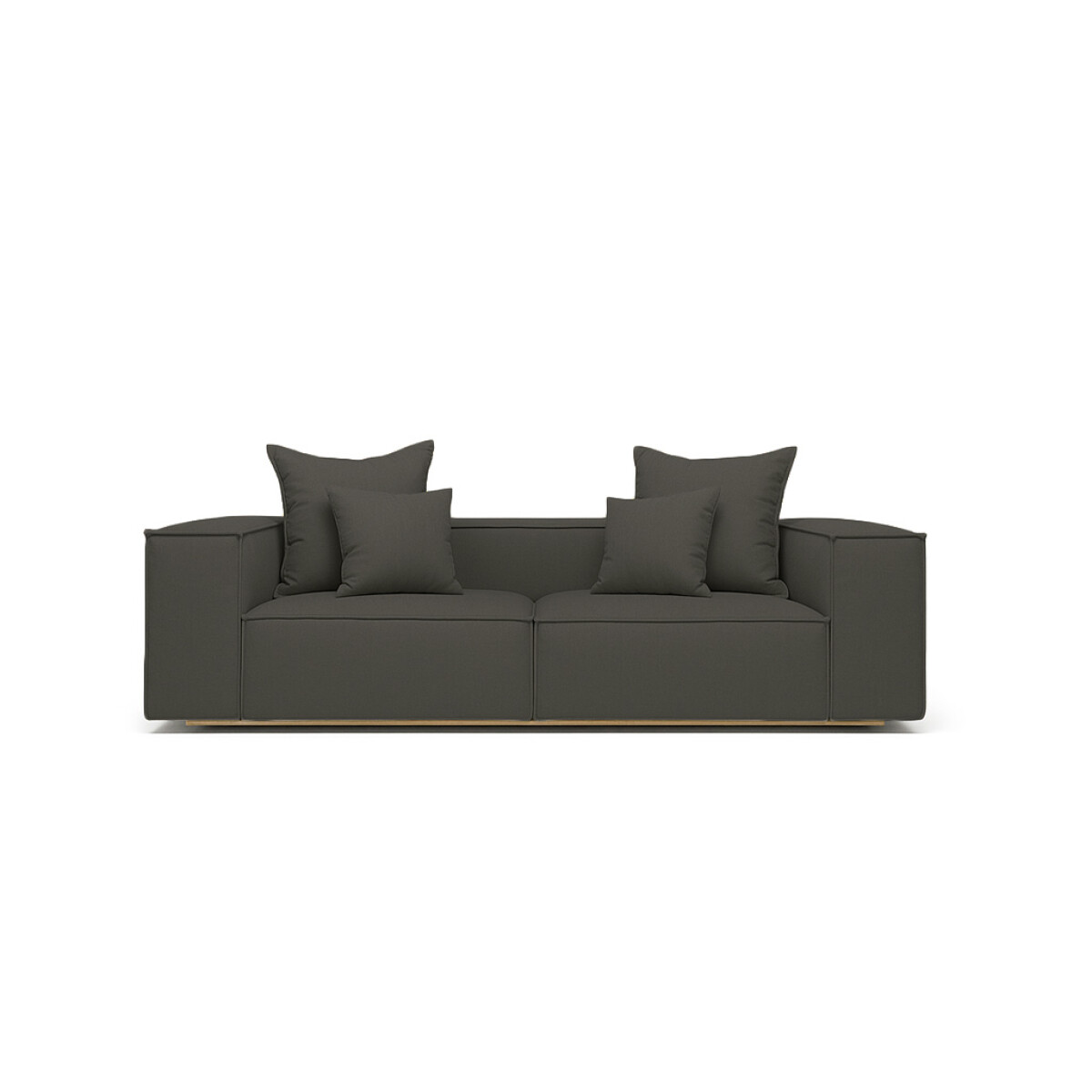 Sillón Luciana 3 Cuerpos - Black 