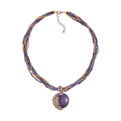 Collar Pavo Real