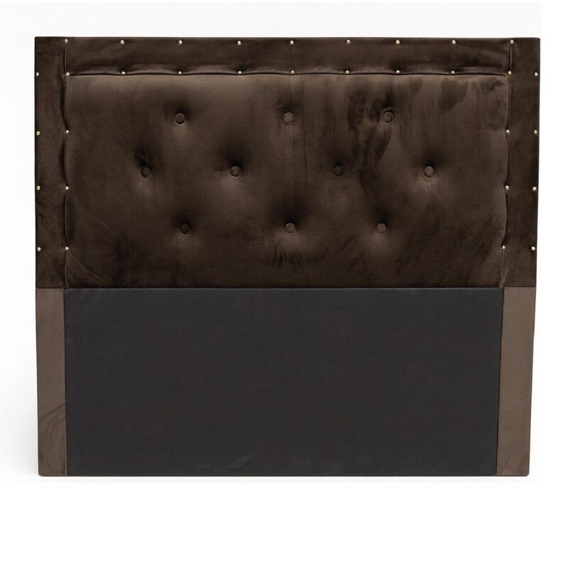 Respaldo De Sommier Ltc Relleno Con Guata Forrado En Suede Marron Respaldo De Sommier Ltc Relleno Con Guata Forrado En Suede Marron