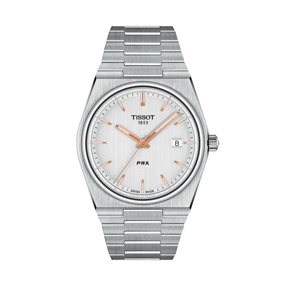 Reloj Tissot Prx 40 205 Para Hombre De Acero Plateado 1374101103100 