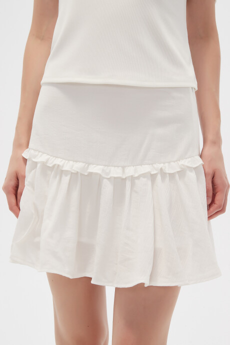Falda Briya Marfil / Off White