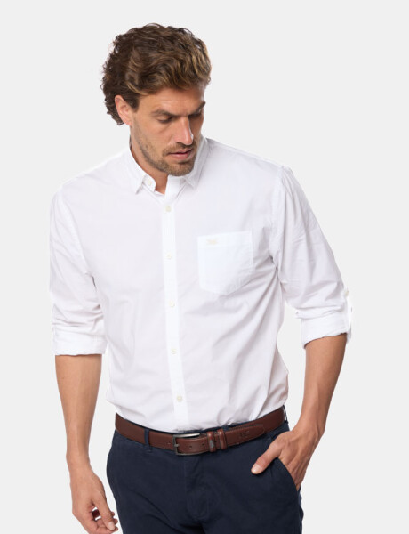 CAMISA LISA Blanco