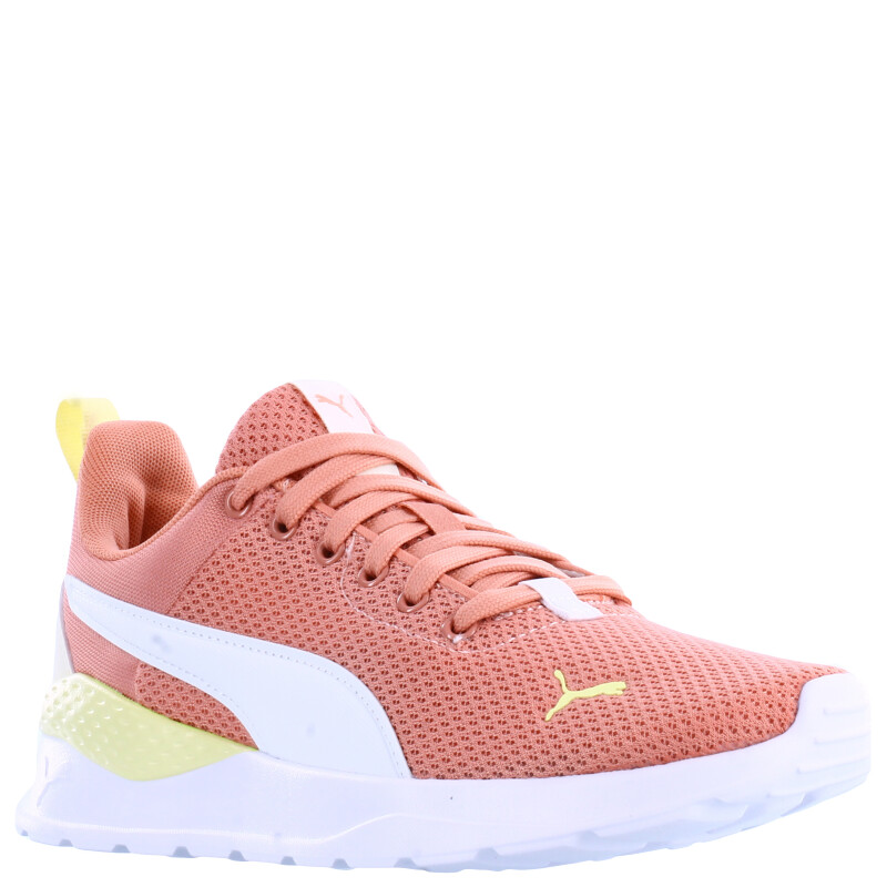 Championes de Mujer Puma Anzarun Lite Rosado Salmon - Blanco - Amarillo